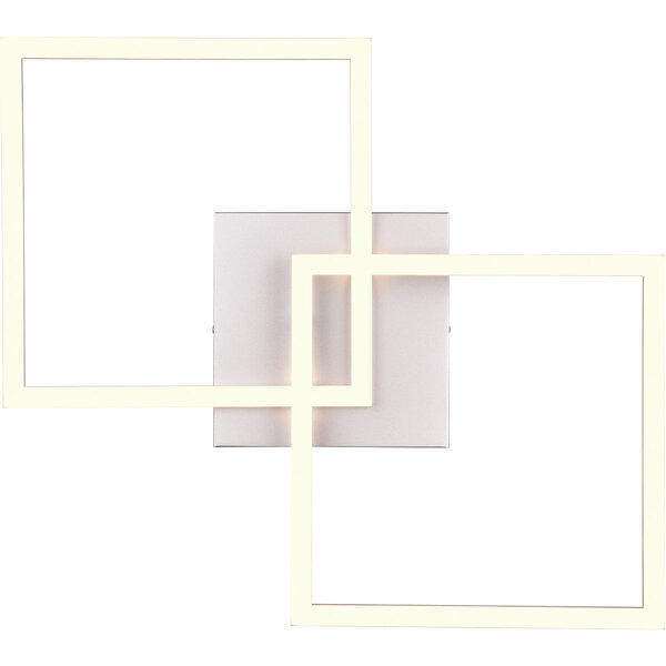 HLW LED LED Plafondlamp - Plafondverlichting - Trion Square - 20W - Warm Wit 3000K - Vierkant - Titaan - Metaal HLW LED LED Plafondlamp - Plafondverlichting - Trion Square - 20W - Warm Wit 3000K - Vierkant - Titaan - Metaal