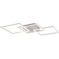LED Ceiling Lamp - Trion Square - 38W - Natural White 4000K - Square - Matt White - Metal
