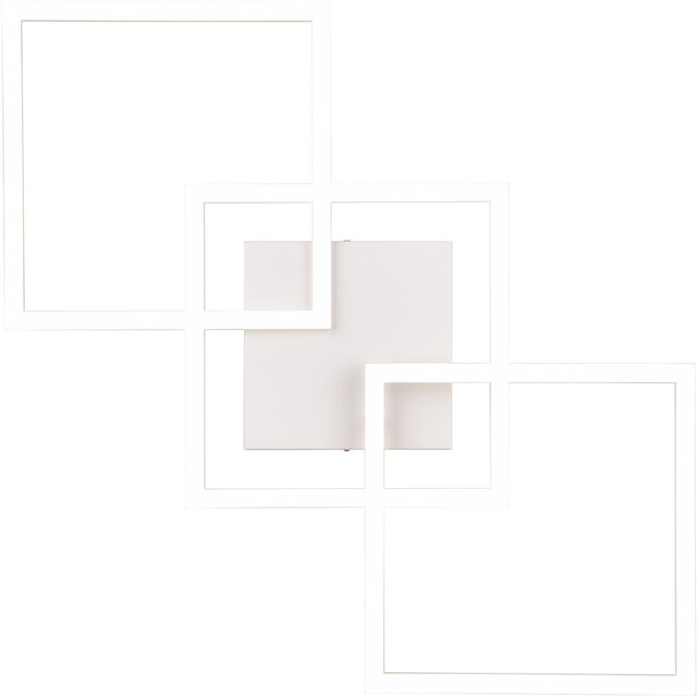 vierkante dimbare LED plafondlamp 38W 3800 lumen neutraal wit licht 4000K