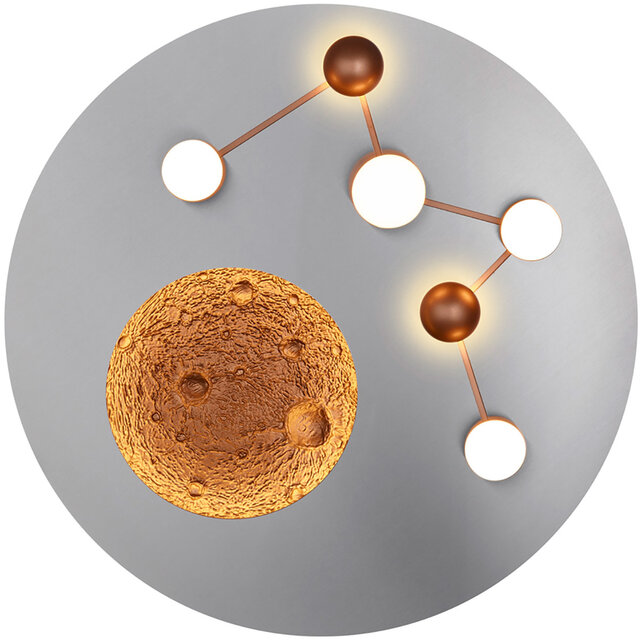 HLW LED LED Plafondlamp - Plafondverlichting - Trion Zion - 42W - Aanpasbare Kleur - Dimbaar - Rond - Geborsteld aluminium - Metaal HLW LED LED Plafondlamp - Plafondverlichting - Trion Zion - 42W - Aanpasbare Kleur - Dimbaar - Rond - Geborsteld aluminium - Metaal