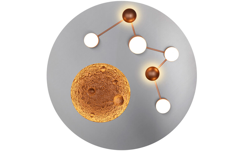 HLW LED LED Ceiling Light - Ceiling Lighting - Trion Zion - 42W - Adjustable Color - Dimmable - Round - Brushed Aluminum - Metal HLW LED LED Ceiling Light - Ceiling Lighting - Trion Zion - 42W - Adjustable Color - Dimmable - Round - Brushed Aluminum - Metal