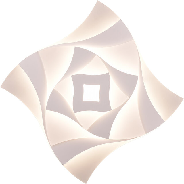 HLW LED LED Ceiling Lamp - Ceiling Lighting - Trion Atik - 56W - Adjustable Color - Dimmable - Matte White - Metal