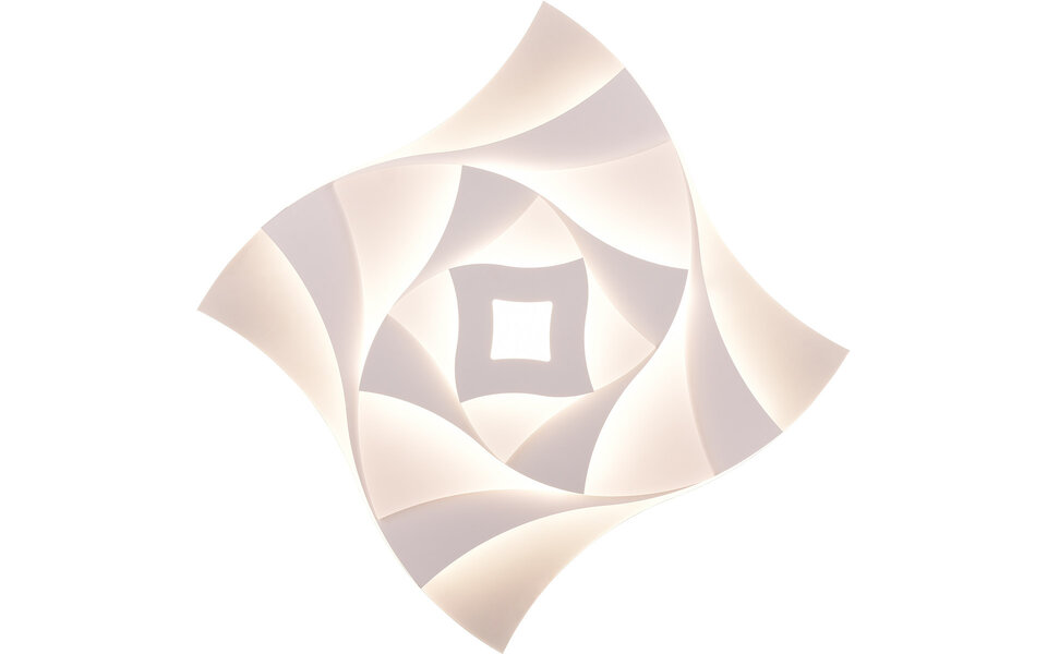 HLW LED LED Ceiling Lamp - Ceiling Lighting - Trion Atik - 56W - Adjustable Color - Dimmable - Matte White - Metal