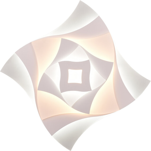 HLW LED LED Plafondlamp - Plafondverlichting - Trion Atik - 56W - Aanpasbare Kleur - Dimbaar - Mat Wit - Metaal HLW LED LED Plafondlamp - Plafondverlichting - Trion Atik - 56W - Aanpasbare Kleur - Dimbaar - Mat Wit - Metaal