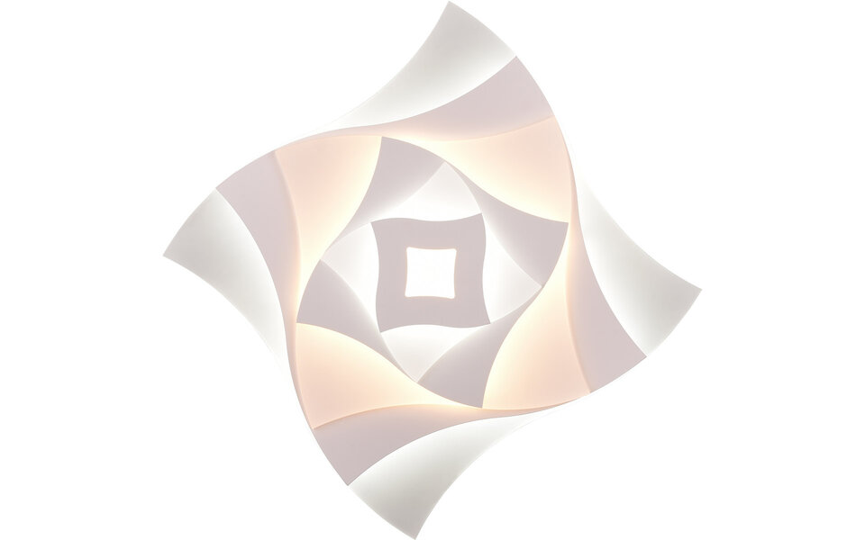 HLW LED LED Ceiling Lamp - Ceiling Lighting - Trion Atik - 56W - Adjustable Color - Dimmable - Matte White - Metal