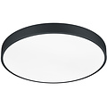 LED ceiling light - Trion Oka - Adjustable color - Dimmable - Round - Matte black - Metal LED ceiling light - Trion Oka - Adjustable color - Dimmable - Round - Matte black - Metal
