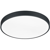 Trion Oka LED ceiling light matte black Ø490 mm dimmable Trion Oka LED ceiling light matte black Ø490 mm dimmable