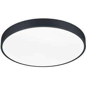 Trion Oka LED plafondlamp mat zwart Ø490 mm dimbaar Trion Oka LED plafondlamp mat zwart Ø490 mm dimbaar