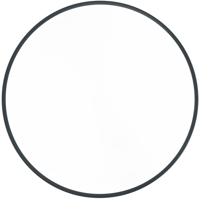 HLW LED LED Plafondlamp - Trion Oka - Aanpasbaar kleur -  Dimbaar - Rond - Mat Zwart - Metaal