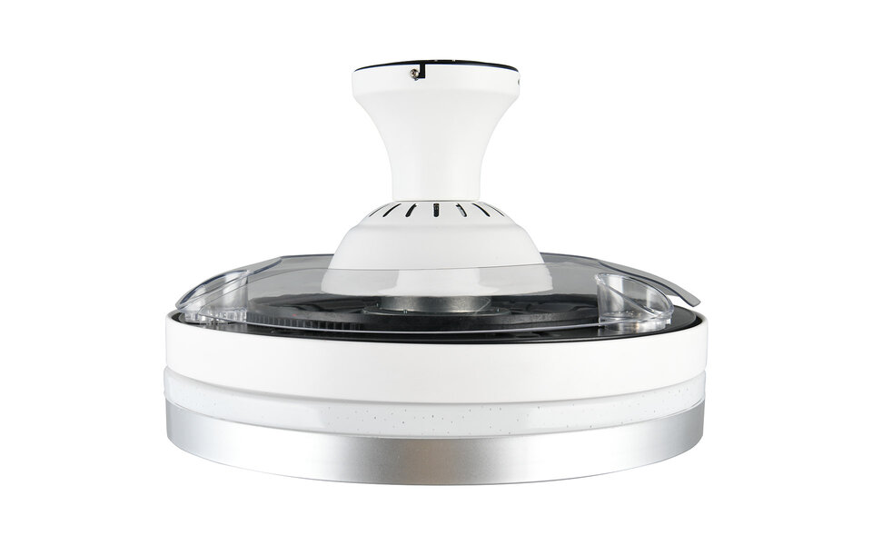 HLW LED LED Ceiling Light with Fan - Ceiling Fan - Trion Berga - 35W - Adjustable Color - Remote Control - Dimmable - Round - Titanium - Plastic HLW LED LED Ceiling Light with Fan - Ceiling Fan - Trion Berga - 35W - Adjustable Color - Remote Control - Dimmable - Round - Titanium - Plastic