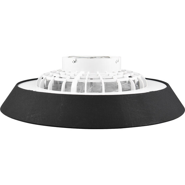 HLW LED LED Plafondlamp met Ventilator - Plafondventilator - Trion Berga - 30W - Aanpasbare Kleur - Afstandsbediening - Dimbaar - Rond - Zwart - Kunststof HLW LED LED Plafondlamp met Ventilator - Plafondventilator - Trion Berga - 30W - Aanpasbare Kleur - Afstandsbediening - Dimbaar - Rond - Zwart - Kunststof
