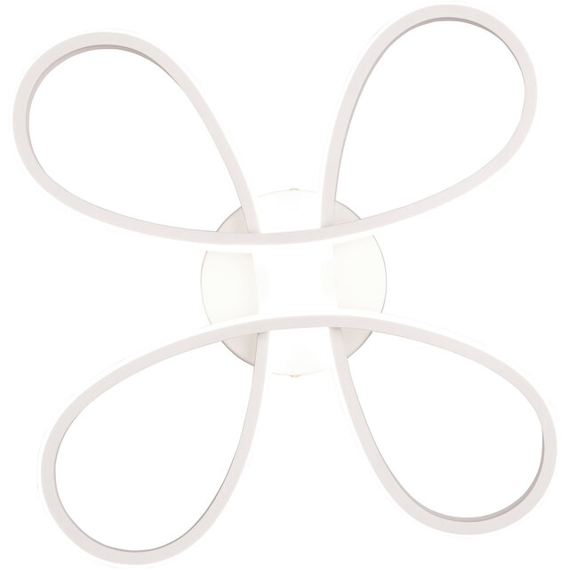 HLW LED LED Ceiling Light - Ceiling Lighting - Trion Crowl - 22W - Natural White 4000K - Dimmable - Matte White - Metal HLW LED LED Ceiling Light - Ceiling Lighting - Trion Crowl - 22W - Natural White 4000K - Dimmable - Matte White - Metal