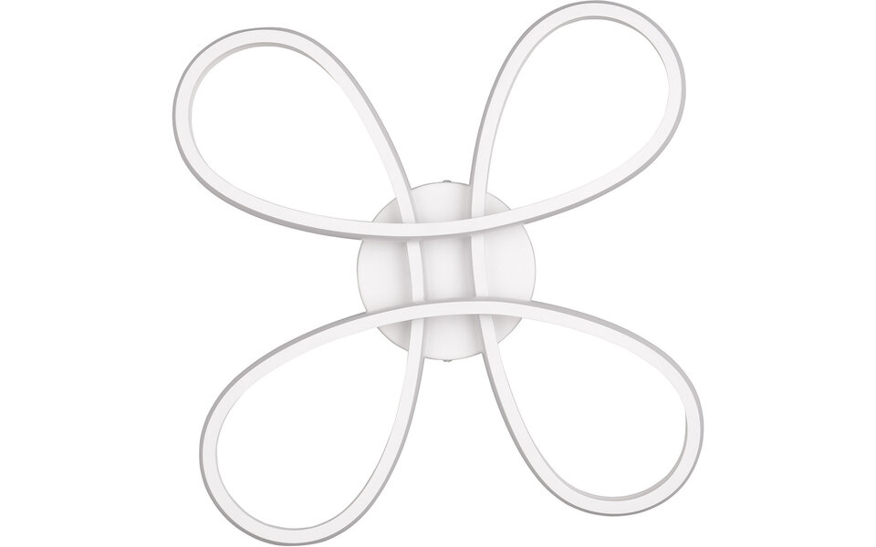 HLW LED LED Plafondlamp - Plafondverlichting - Trion Crowl - 22W - Natuurlijk Wit 4000K - Dimbaar - Mat Wit - Metaal HLW LED LED Plafondlamp - Plafondverlichting - Trion Crowl - 22W - Natuurlijk Wit 4000K - Dimbaar - Mat Wit - Metaal