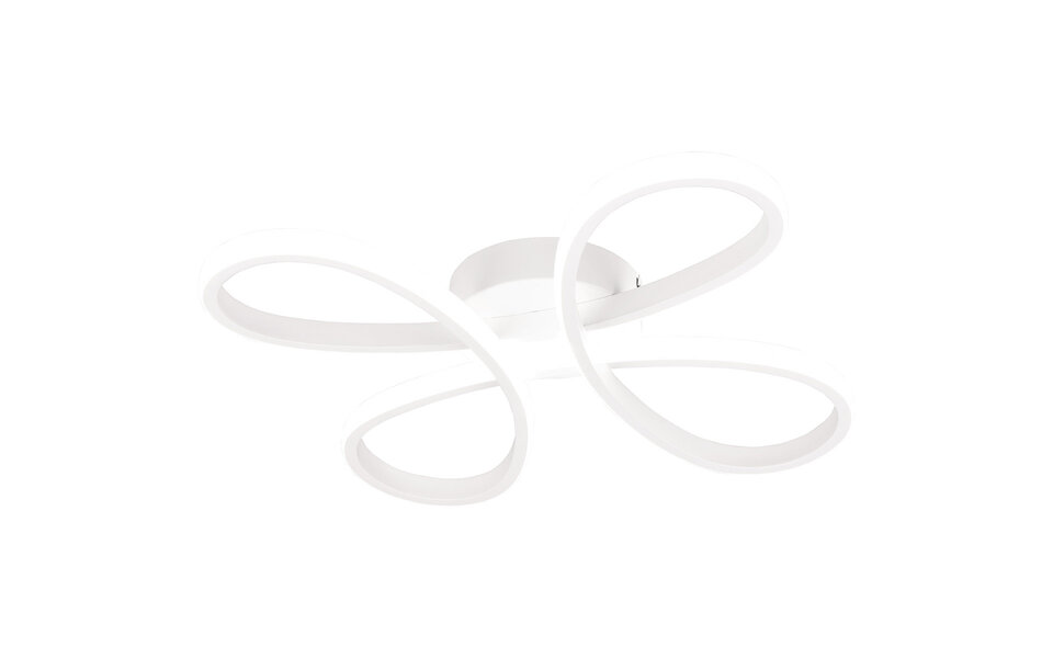 HLW LED LED Ceiling Light - Ceiling Lighting - Trion Crowl - 22W - Natural White 4000K - Dimmable - Matte White - Metal HLW LED LED Ceiling Light - Ceiling Lighting - Trion Crowl - 22W - Natural White 4000K - Dimmable - Matte White - Metal