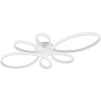 Trion Crowl LED plafondlamp 32W 3900lm 4000K dimbaar mat wit Trion Crowl LED plafondlamp 32W 3900lm 4000K dimbaar mat wit