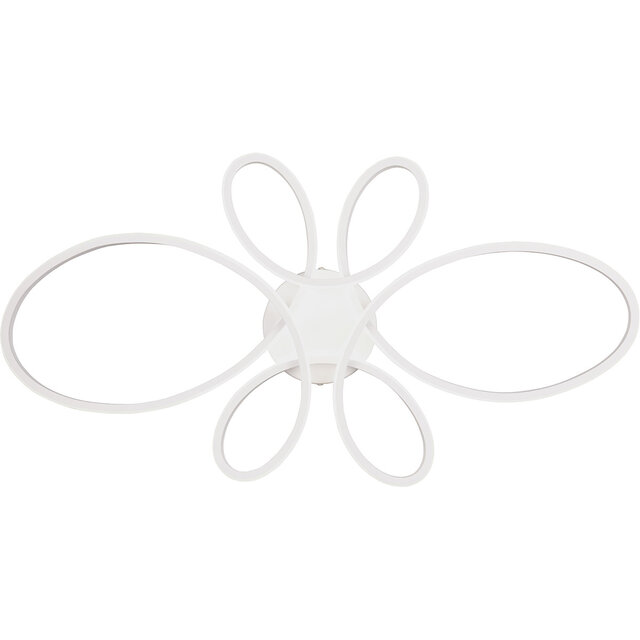 HLW LED LED Ceiling Lamp - Ceiling Lighting - Trion Crowl - 32W - Natural White 4000K - Dimmable - Matte White - Metal