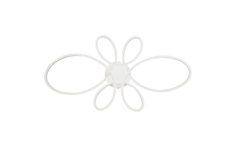 HLW LED LED Ceiling Lamp - Ceiling Lighting - Trion Crowl - 32W - Natural White 4000K - Dimmable - Matte White - Metal