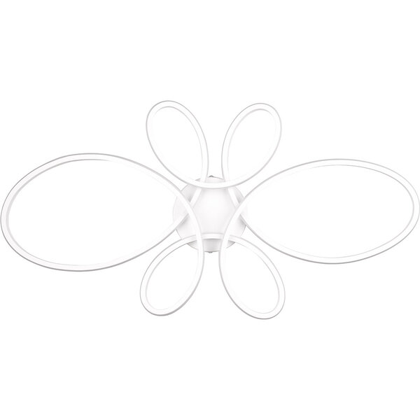 HLW LED LED Plafondlamp - Plafondverlichting - Trion Crowl - 32W - Natuurlijk Wit 4000K - Dimbaar - Mat Wit - Metaal HLW LED LED Plafondlamp - Plafondverlichting - Trion Crowl - 32W - Natuurlijk Wit 4000K - Dimbaar - Mat Wit - Metaal