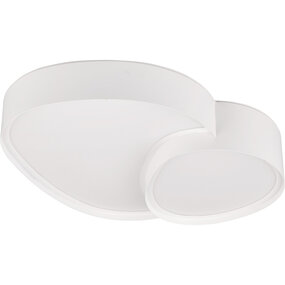 Trion Shine LED Plafondlamp Dimbaar 21W 2400 lm mat wit