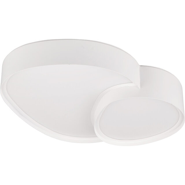 Trion Shine LED Plafondlamp Dimbaar 21W 2400 lm mat wit Verlichting per ruimte