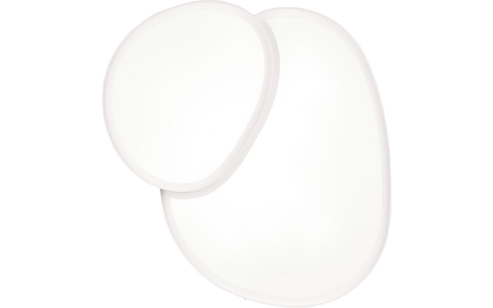 HLW LED LED Ceiling Light - Trion Shine - 21W - Adjustable Color - Dimmable - Remote Control - Matte White - Metal