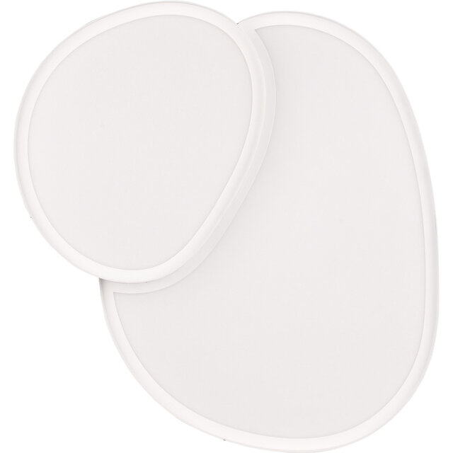 HLW LED LED Ceiling Light - Trion Shine - 21W - Adjustable Color - Dimmable - Remote Control - Matte White - Metal