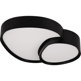 LED Plafondlamp Trion Shine Mat Zwart 21W Dimbaar LED Plafondlamp Trion Shine Mat Zwart 21W Dimbaar