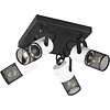 LED Plafondspot Trion Josh 4x E14 Zwart-wit LED Plafondspot Trion Josh 4x E14 Zwart-wit