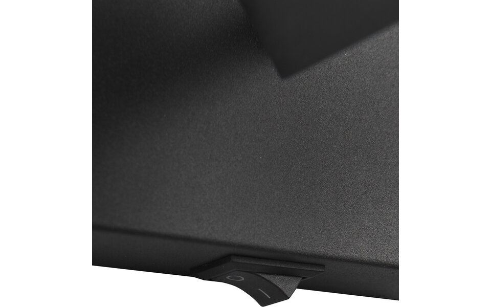 HLW LED LED Wall Spotlight - Trion Josh - E14 Fitting - 1-light - Round - Black and White - Metal