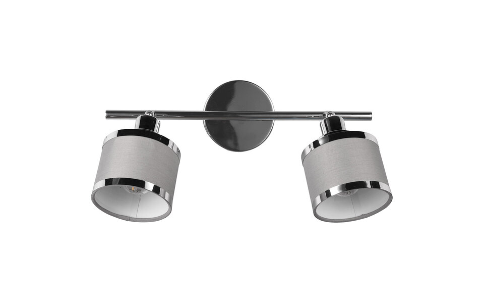 HLW LED LED Plafondspot - Trion Arona - E14 Fitting - 2-lichts - Rond - Chroom - Metaal