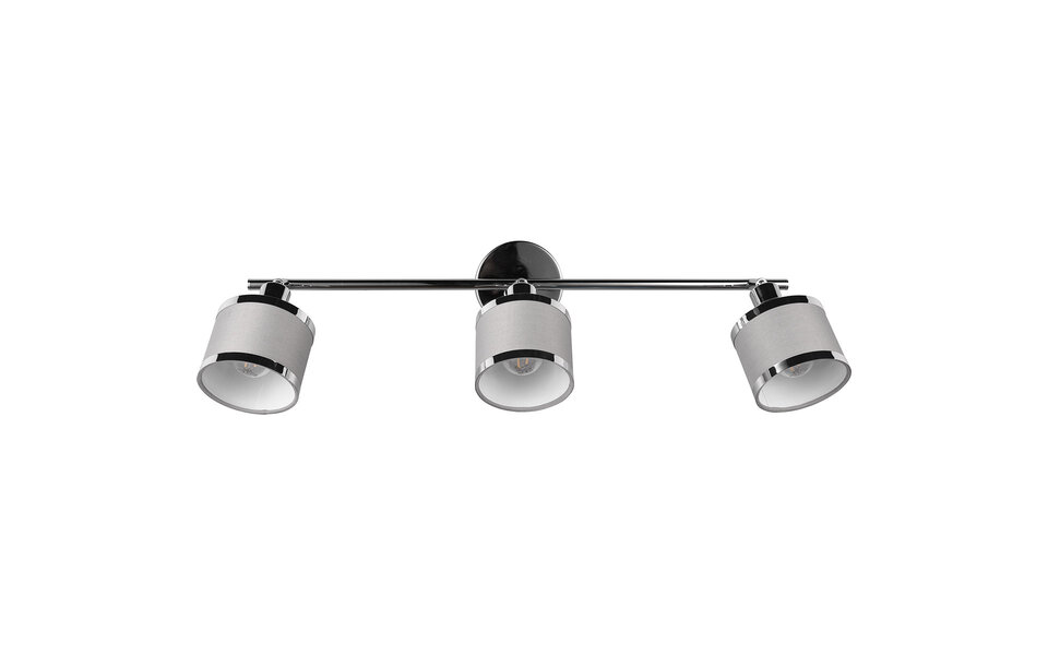 HLW LED LED Ceiling Spotlight - Trion Arona - E14 Fitting - 3-light - Round - Chrome - Metal HLW LED LED Ceiling Spotlight - Trion Arona - E14 Fitting - 3-light - Round - Chrome - Metal