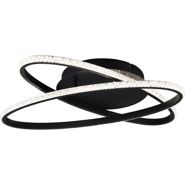 HLW LED LED Plafondlamp - Plafondverlichting - Trion Lenas - 27W - Natuurlijk Wit 4000K - Dimbaar - Rond - Mat Zwart - Metaal HLW LED LED Plafondlamp - Plafondverlichting - Trion Lenas - 27W - Natuurlijk Wit 4000K - Dimbaar - Rond - Mat Zwart - Metaal