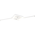 LED Ceiling Lamp - Ceiling Lighting - Trion Aile - 17W - Natural White 4000K - Rotatable - Matte White - Metal