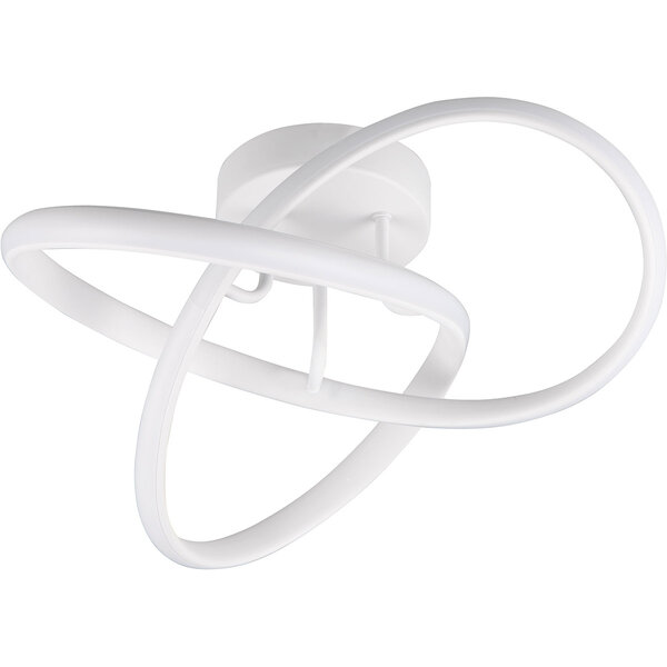 HLW LED LED Plafondlamp - Plafondverlichting - Trion Meteo - 15W - Natuurlijk Wit 4000K - Mat Wit - Metaal HLW LED LED Plafondlamp - Plafondverlichting - Trion Meteo - 15W - Natuurlijk Wit 4000K - Mat Wit - Metaal