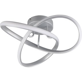 Trion Meteo LED Plafondlamp 15W 1800lm 3000K mat titaan Trion Meteo LED Plafondlamp 15W 1800lm 3000K mat titaan