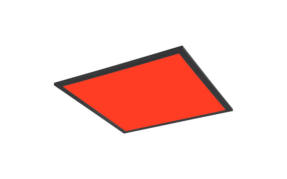 HLW LED LED Ceiling Light - Ceiling Lighting - Trion Atex - 18W - RGBW - Dimmable - Adjustable Color - Remote Control - Night Light - Matte Black - Metal HLW LED LED Ceiling Light - Ceiling Lighting - Trion Atex - 18W - RGBW - Dimmable - Adjustable Color - Remote Control - Night Light - Matte Black - Metal