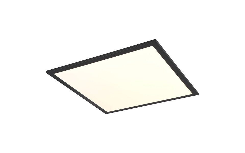 HLW LED LED Ceiling Light - Ceiling Lighting - Trion Atex - 18W - RGBW - Dimmable - Adjustable Color - Remote Control - Night Light - Matte Black - Metal HLW LED LED Ceiling Light - Ceiling Lighting - Trion Atex - 18W - RGBW - Dimmable - Adjustable Color - Remote Control - Night Light - Matte Black - Metal
