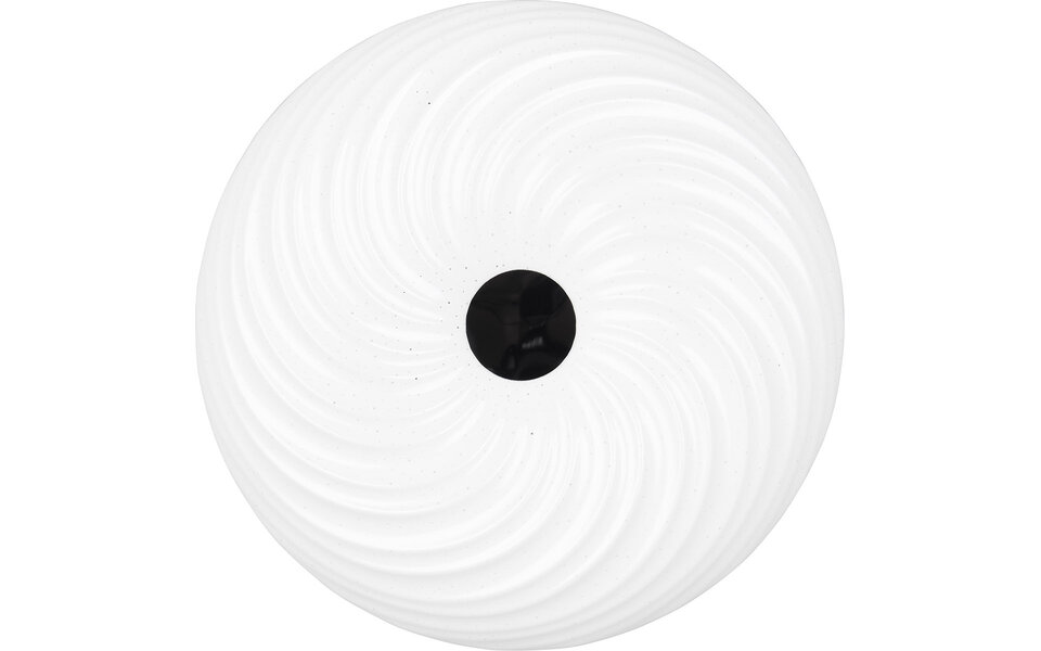 HLW LED LED Plafondlamp - Trion Graty - 22W - Aanpasbare Kleur - Dimbaar - Afstandsbediening - Sterlicht - Rond - Mat Wit - Kunststof