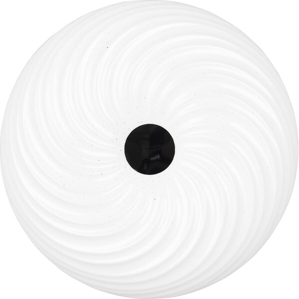 HLW LED LED Plafondlamp - Trion Graty - 22W - Aanpasbare Kleur - Dimbaar - Afstandsbediening - Sterlicht - Rond - Mat Wit - Kunststof HLW LED LED Plafondlamp - Trion Graty - 22W - Aanpasbare Kleur - Dimbaar - Afstandsbediening - Sterlicht - Rond - Mat Wit - Kunststof