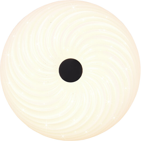 HLW LED LED Plafondlamp - Trion Graty - 22W - Aanpasbare Kleur - Dimbaar - Afstandsbediening - Sterlicht - Rond - Mat Wit - Kunststof HLW LED LED Plafondlamp - Trion Graty - 22W - Aanpasbare Kleur - Dimbaar - Afstandsbediening - Sterlicht - Rond - Mat Wit - Kunststof