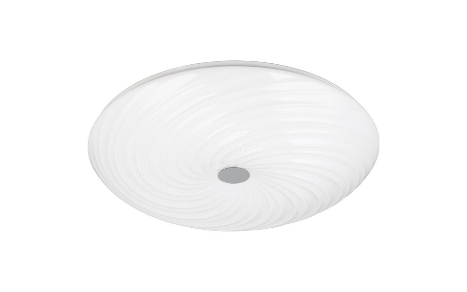HLW LED LED Ceiling Light - Trion Graty - 45W - Adjustable Color - Dimmable - Remote Control - Star Light - Round - Matte White - Plastic HLW LED LED Ceiling Light - Trion Graty - 45W - Adjustable Color - Dimmable - Remote Control - Star Light - Round - Matte White - Plastic