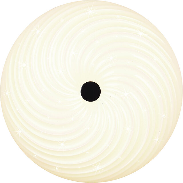 HLW LED LED Ceiling Light - Trion Graty - 45W - Adjustable Color - Dimmable - Remote Control - Star Light - Round - Matte White - Plastic HLW LED LED Ceiling Light - Trion Graty - 45W - Adjustable Color - Dimmable - Remote Control - Star Light - Round - Matte White - Plastic