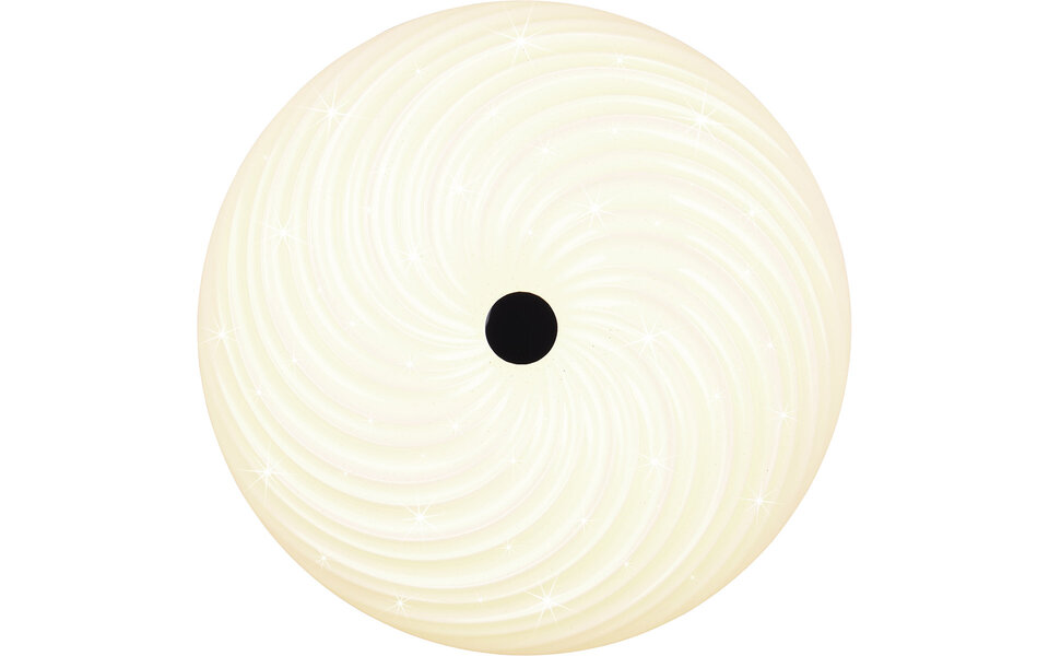 HLW LED LED Ceiling Light - Trion Graty - 45W - Adjustable Color - Dimmable - Remote Control - Star Light - Round - Matte White - Plastic HLW LED LED Ceiling Light - Trion Graty - 45W - Adjustable Color - Dimmable - Remote Control - Star Light - Round - Matte White - Plastic