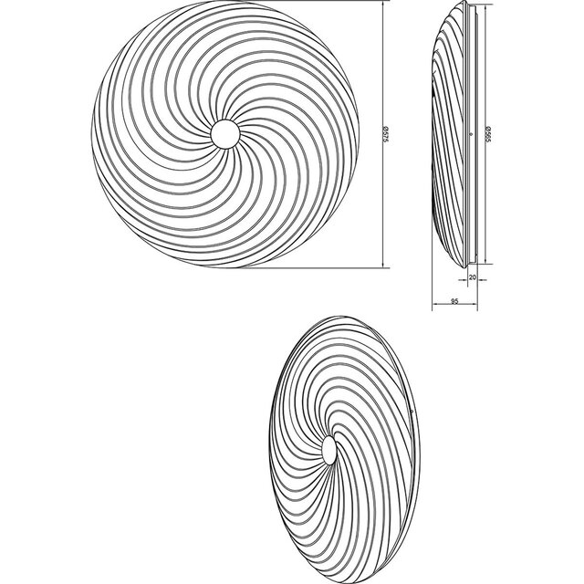 HLW LED LED Ceiling Light - Trion Graty - 45W - Adjustable Color - Dimmable - Remote Control - Star Light - Round - Matte White - Plastic HLW LED LED Ceiling Light - Trion Graty - 45W - Adjustable Color - Dimmable - Remote Control - Star Light - Round - Matte White - Plastic