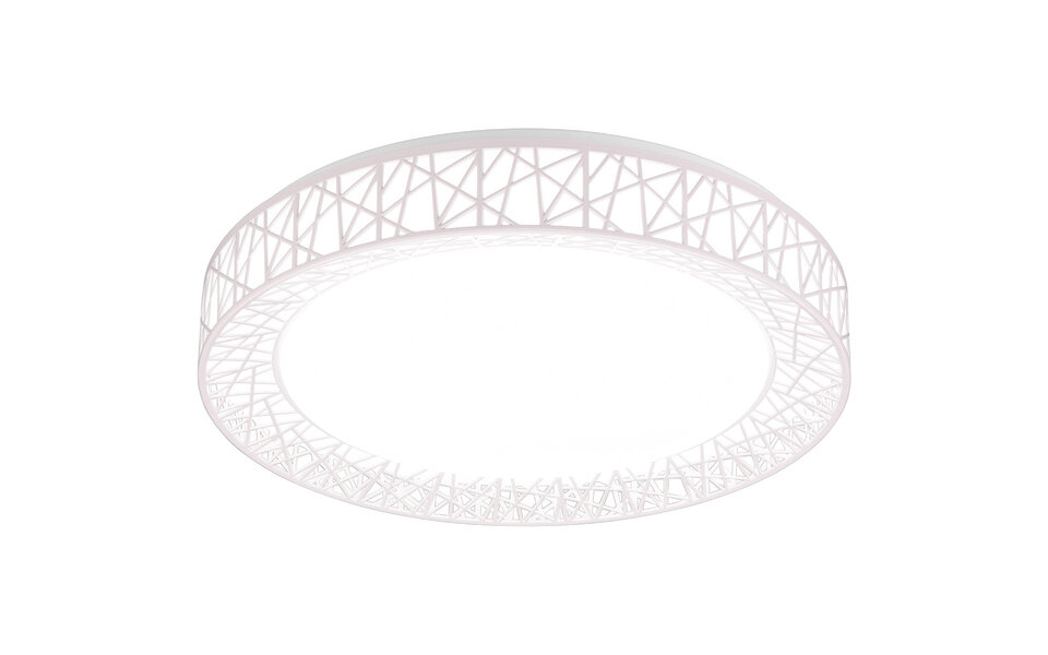 HLW LED LED Plafondlamp - Trion Lester - 40W - Aanpasbare Kleur - Dimbaar - Afstandsbediening - Rond - Wit - Kunststof HLW LED LED Plafondlamp - Trion Lester - 40W - Aanpasbare Kleur - Dimbaar - Afstandsbediening - Rond - Wit - Kunststof