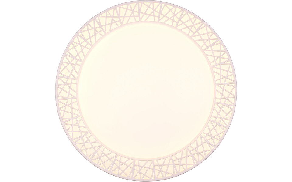 HLW LED LED Ceiling Lamp - Trion Lester - 40W - Adjustable Color - Dimmable - Remote Control - Round - White - Plastic