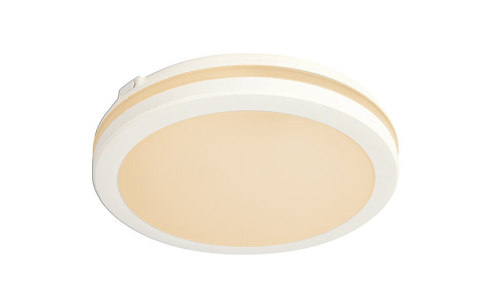 HLW LED LED Ceiling Light - Kozolux Scarly - 30W 2700lm - Warm White 3000K - IP65 - Round - White