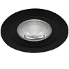Braytron Brinton LED Inbouwspot Zwart IP54 7W 3000K