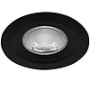 Brinton LED recessed spotlight 7W 630lm 6500K IP54 black 38° Brinton LED recessed spotlight 7W 630lm 6500K IP54 black 38°