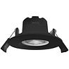 HLW LED LED Recessed Spotlight - Brinton - 7W 630lm 38D - IP54 Waterproof - 865 Bright/Cool White 6500K - Round - Black